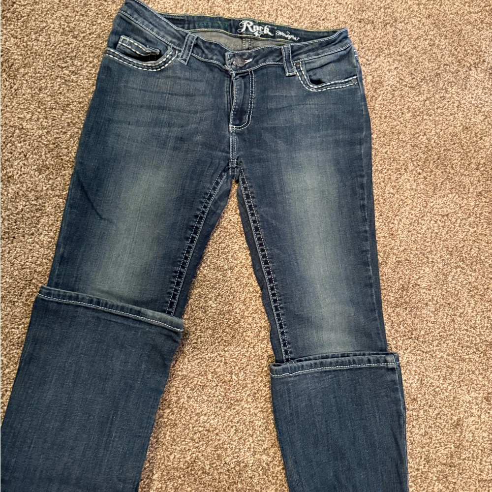 Wrangler Women's Dark Blue Skinny Jeans